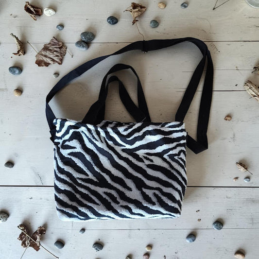 Tote Bag zebrée
